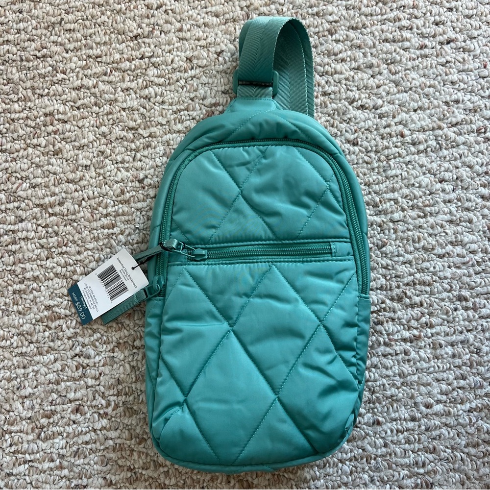 Vera Bradley Essential Sling Bag - Beryl Green